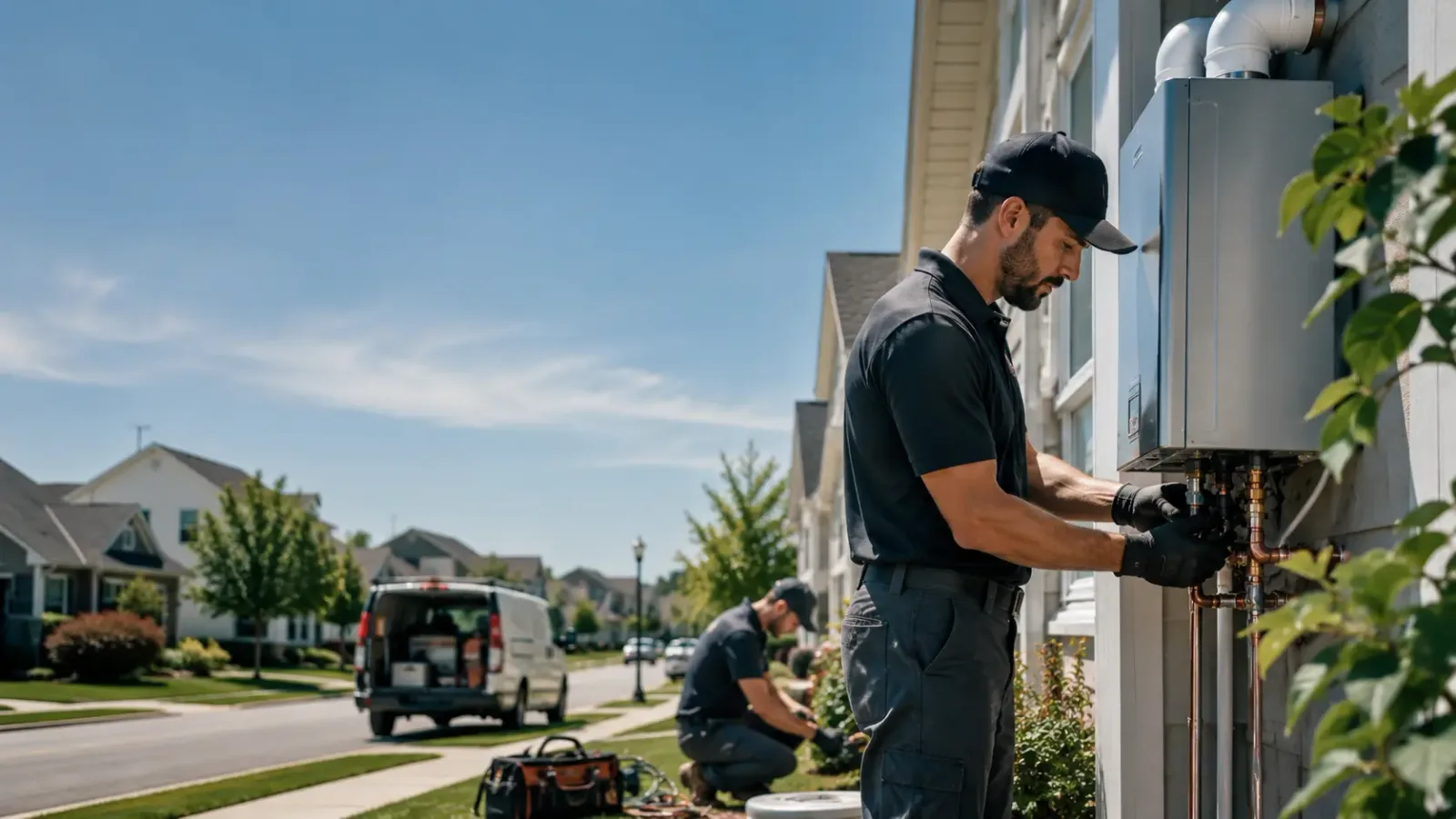 Tankless Water Heater Installation in Leeds, ND